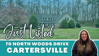 SOLD - Just Listed in Cartersville at 70 North Woods Drive by Jenny Smith & Associates