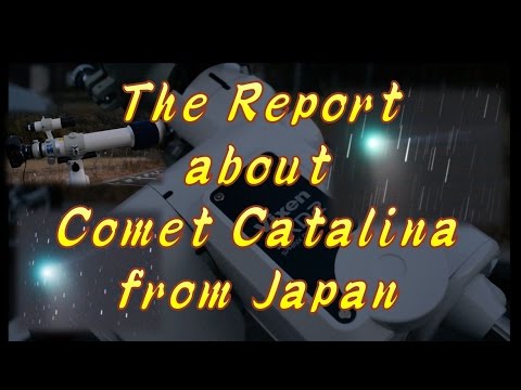 The Report about Comet Catalina (C/2013 US10) from Japan