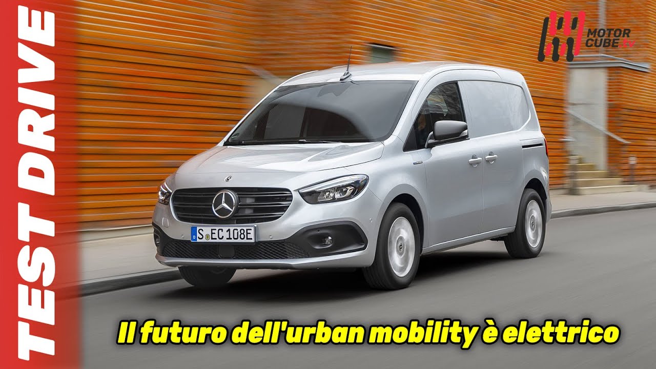 NEW MERCEDES-BENZ E-CITAN ELECTRIC 2024 - FIRST TEST DRIVE 