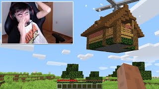 I used a FLYING HOUSE MOD to troll this streamer LIVE