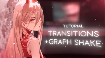 Graph Shake + Transitions // After Effects AMV Basic Tutorial