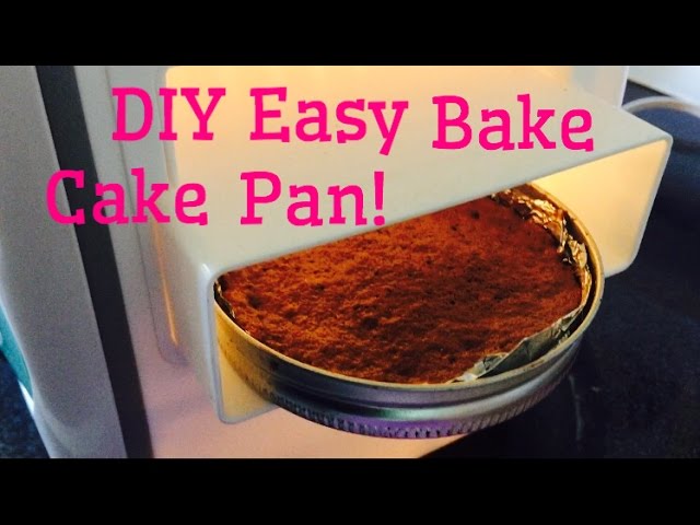 DIY Easy Bake Oven CAKE PAN AND RESULTS! 