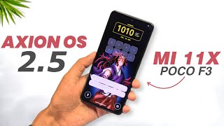 Axion OS v2.5 Android 16 QPR2 Is Here! | Mi 11X &amp; POCO F3 | Dynamic Bar And More