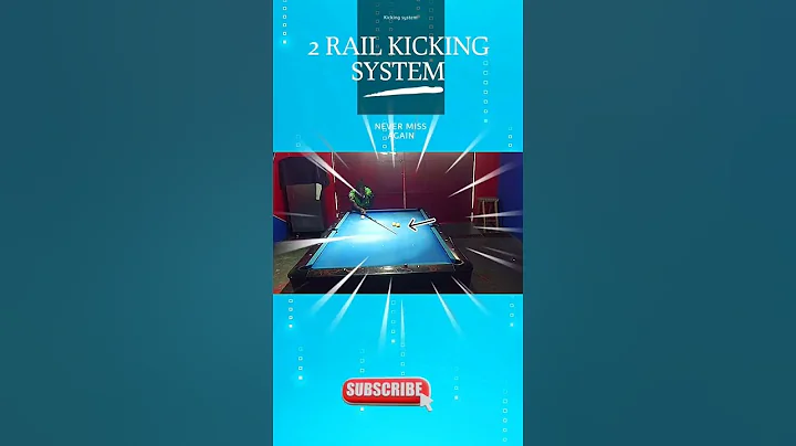 the easiest way to make a two rail kick escape #billiards #kicking #poolshark