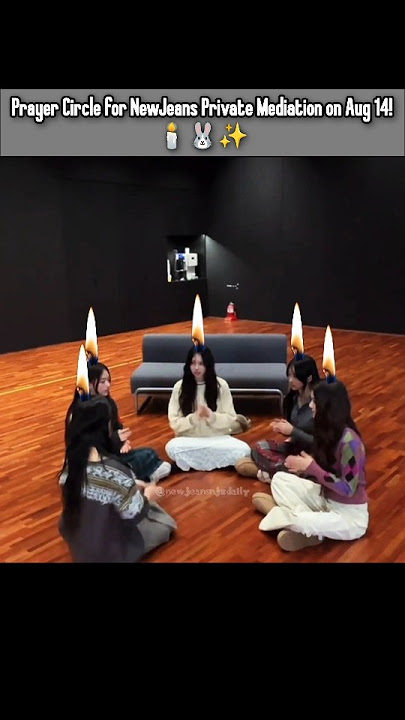 Bunnies, we need another prayer circle 😭🕯️#NewJeans #ADOR #HYBE #KPOPshorts #KpopNews #뉴진스 #NJZ