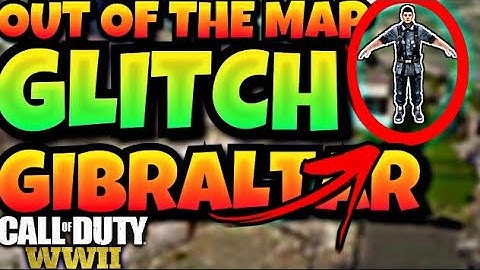 COD WWII: OUT OF THE MAP GLITCH