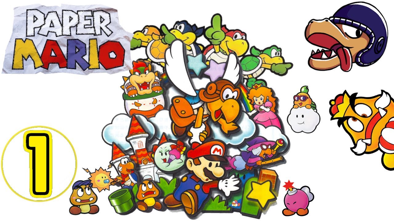 Paper Mario Twitch Stream #1: Legally Not Super Mario RPG 2