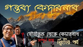 ৯ ঘন্টায় হেঁটে পৌঁছুলাম কেদারনাথ | Sree Kedarnath Yatra hands-on experience | Complete information