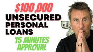 UNSECURED Personal Loans $1K - $100,000  & Low Credit Score OK! screenshot 1