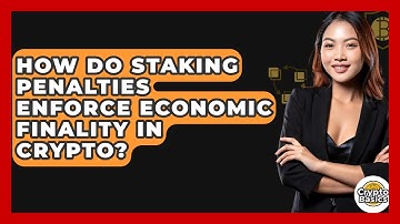 How Do Staking Penalties Enforce Economic Finality In Crypto? - CryptoBasics360.com