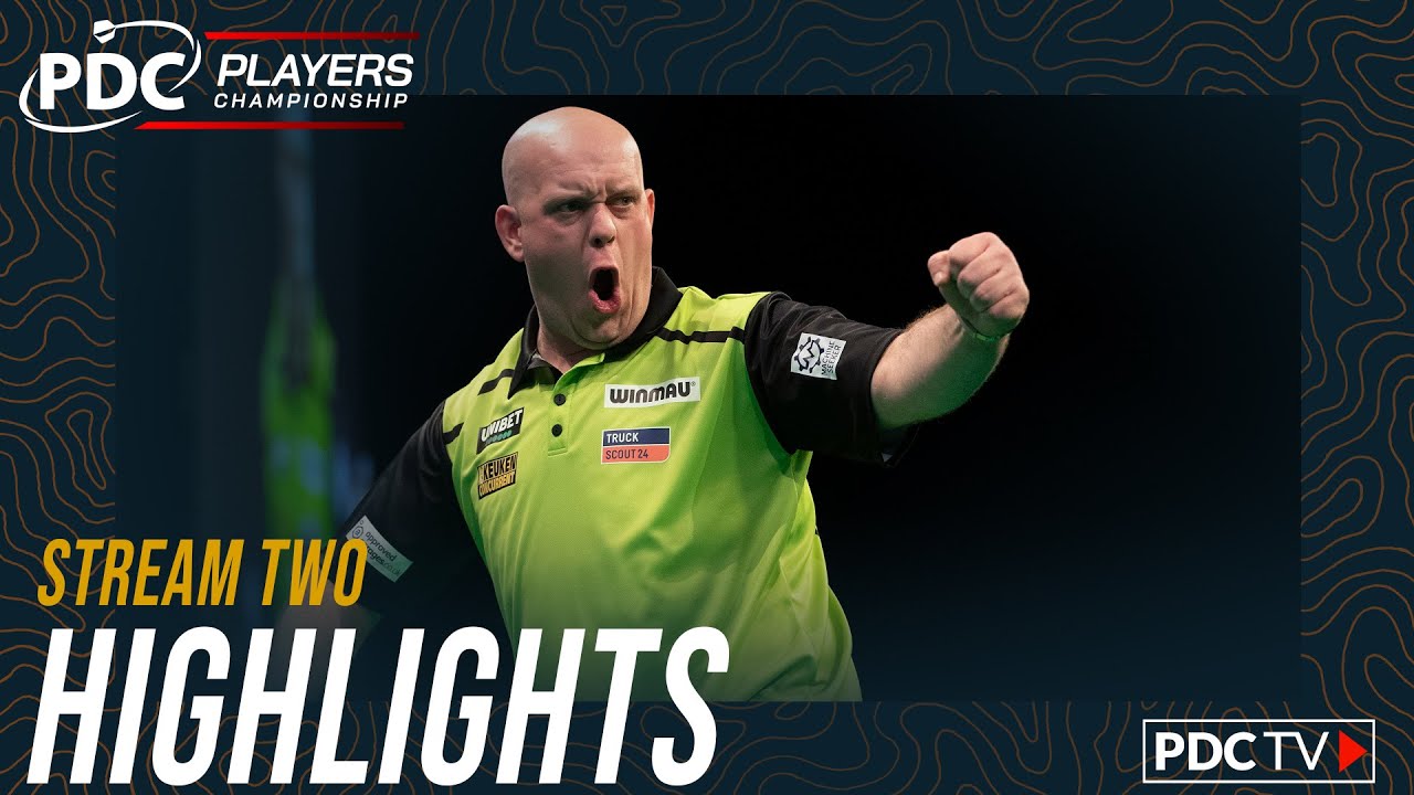 VIDEO Highlights from Streaming Board matches at Players Championship 8 Dartsnews