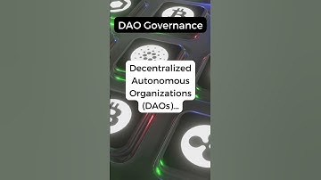 DAO Governance: The Future of Decentralized Decision-Making #shorts