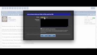 Drugs-Forum Reputation System Demo