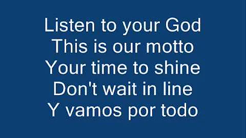 Waka Waka (English Ver.) - With English Lyrics