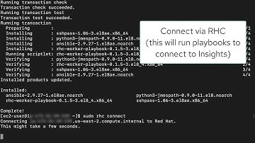 Connect and secure Red Hat Enterprise Linux on AWS