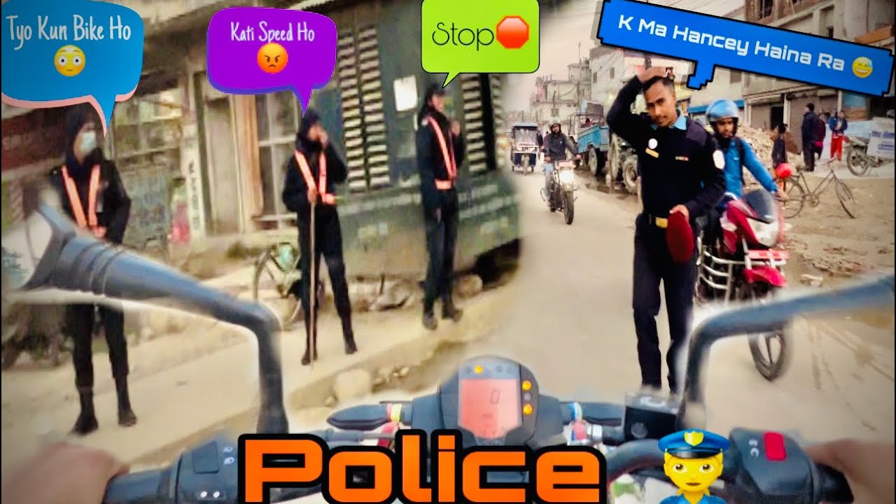 My FirstMoto Vlog❤️With Mobile📱|| Police Reaction ￼😱