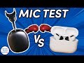 Apple AirPods Max vs Pro Mic Test | Featured Tech (2021)