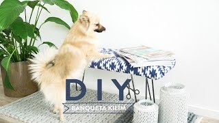 Cómo fabricar una banqueta boho con una alfombra Kilim | DIY Westwing(, 2017-03-21T13:41:28.000Z)