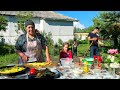 GRANDMA COOKING VILLAGE STYLE APPLE PIE | SUPER DELICIOUS ROLLED EGGPLANT WITH BEEF! RURAL LIFE