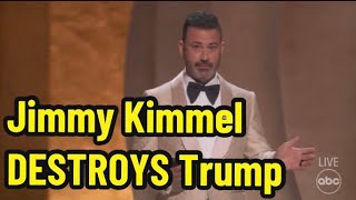 Jimmy Kimmel Claps Back at Trump's Oscars Criticism: "Isn't it Past Your Jail Time?"
