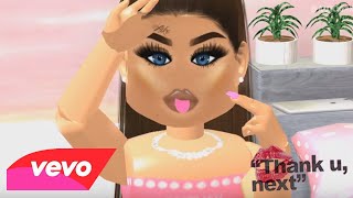 Ariana Grande Thank U Next Roblox Animated Music Video Uncanny Valley W Lyrics Youtube - ariana grande outfits roblox