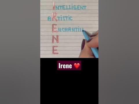 Meaning of the name IRENE #meaning #name #irene 
