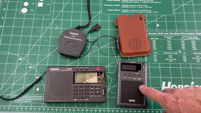 Eton Elite Mini Portable AM/FM/Shortwave Radio with Carrying Pouch Gray  NELITEMINI - Best Buy