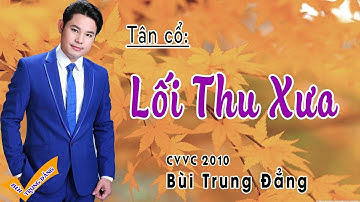 Tân cổ hiện đại 2018 / LỐI THU XƯA / Bùi Trung Đẳng / thưởng thức cả nhà ơi..