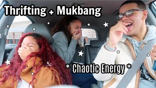 Hang With Me and My Friends: Thrifting + Mukbang