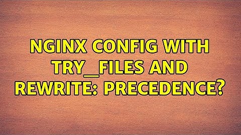 Nginx config with try_files and rewrite: precedence?