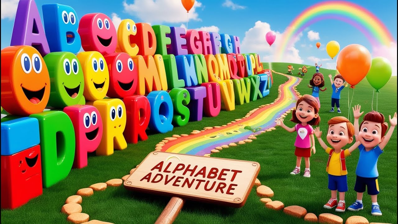 ABC Song for Kids | Alphabet Adventure Learning Video A to Z - YouTube