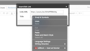 How to Submit a Link in Schoology