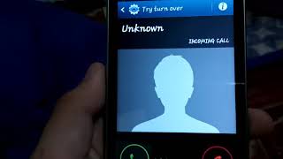 My Samsung Trend Lite Incoming Call