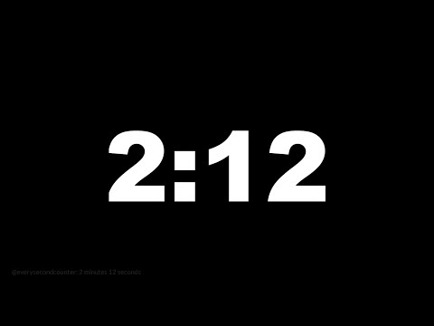 2 minutes 12 seconds [132 secs] clock timer countdown || Alarm Focus