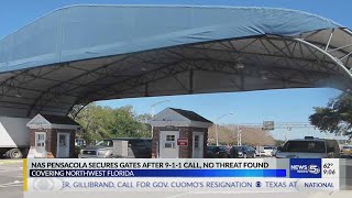 UPDATE: NAS Pensacola reopens both gates after 911 call