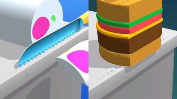 Very satisfying and relaxing ASMR slicing game | part 265