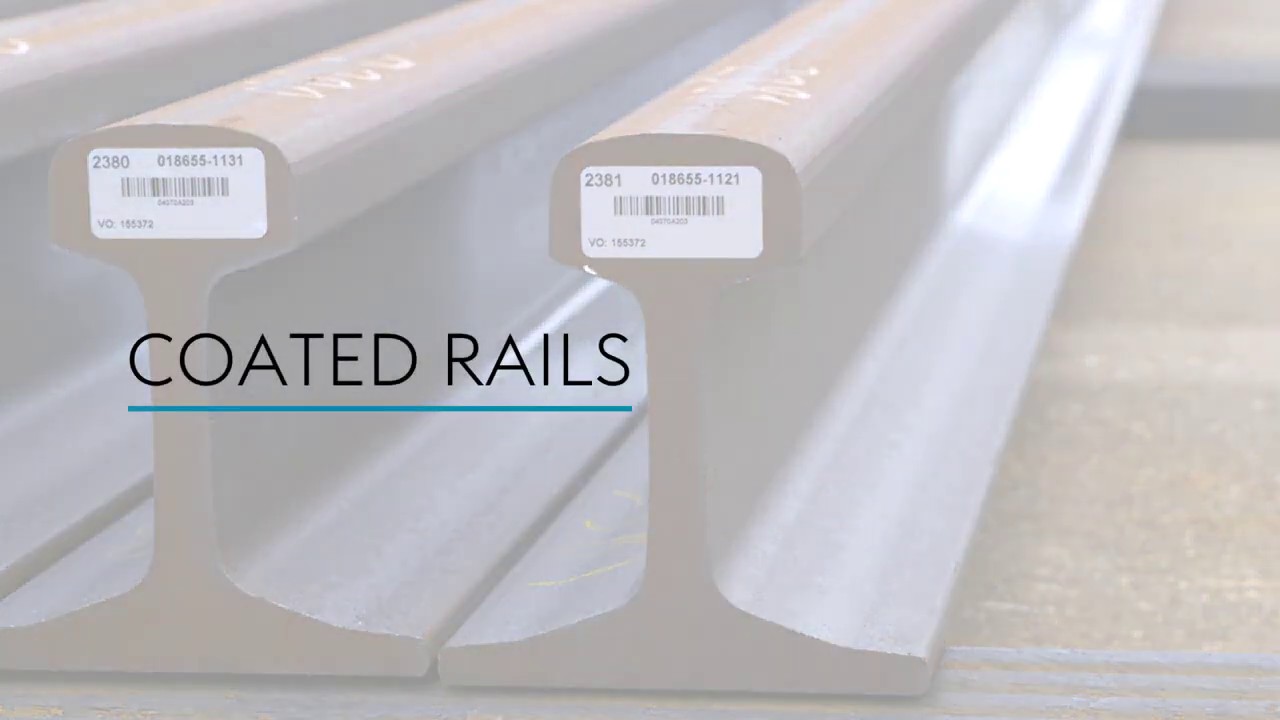 Coated Rails - voestalpine Railpro - YouTube