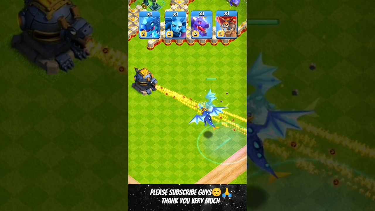 FIRESPITTER VS ELECTRO DRAGON, MINION, DRAGON & BALLON LEVEL MAX💥 