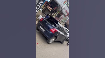 MONSTER SPOILER INSTALLED💀#swiftmodified #carcustomization #marutisuzuki #swift #ranchi #jharkhand