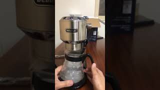 ( مكينة منزلية 1 ) شرح  كامل و شامل لمكينة القهوة دديكا لصنع كوب احترافي و مثالي ✋