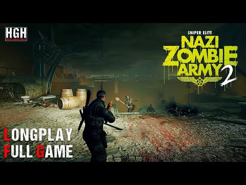 Sniper Elite: Nazi Zombie Army 2 | Full Game | Longplay Walkthrough Gameplay No Commentary