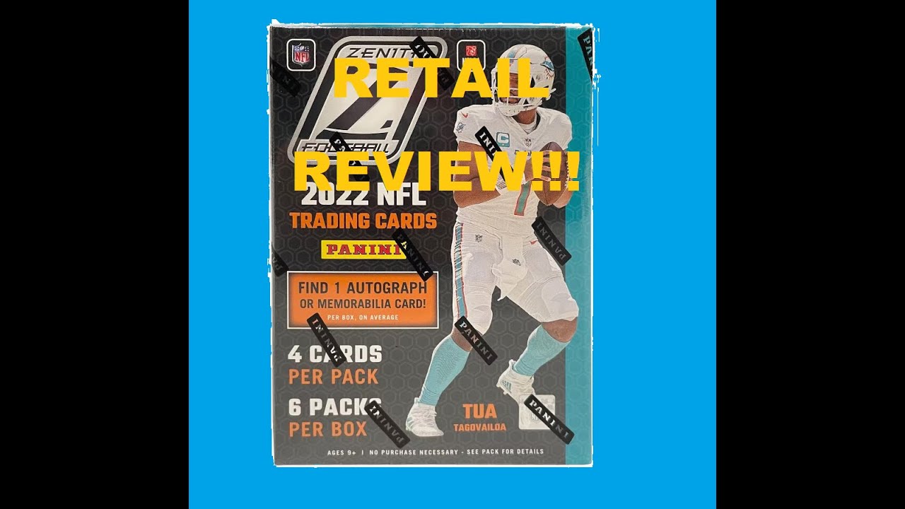 Football Blaster box review! 2022 Zenith Football retail! Is it a buy