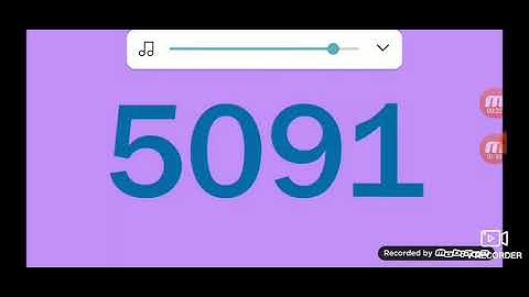 Challenge Countdown From 9000