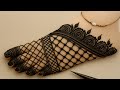 Very beautiful stylish leg mehndi design | easy feet👣 mehndi design | Leg mehndi | mehndi | mehandi
