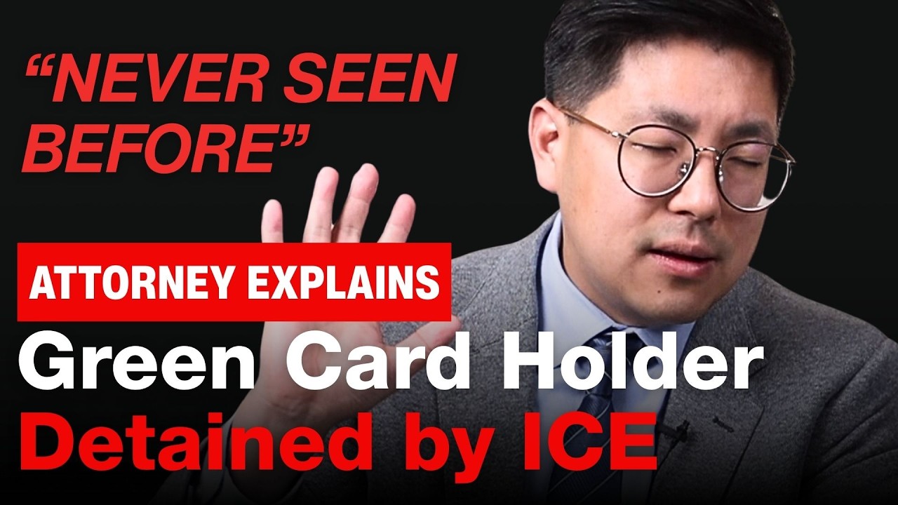 Green Card Holder Detained by ICE After Refusing to Sign I-407 - YouTube