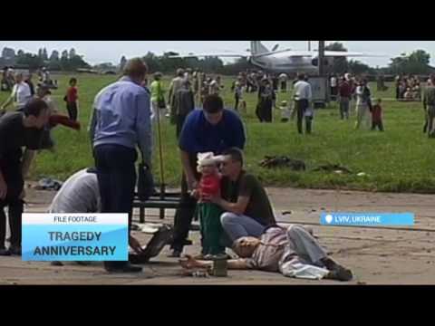 Video: Sknilov tragedy that occurred during the air show