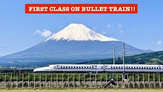 🇯🇵 First Class on The Bullet Train - Tokyo to Osaka in Just 3 Hours! 🚅
