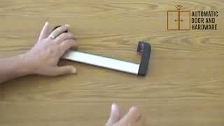 Celebrity Enhance Security: Installing Commercial Door Handle on Glass Storefront Entrance Door Wealth