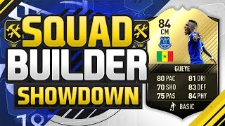 FIFA 17 SQUAD BUILDER SHOWDOWN!!! INFORM IDRISSA GUEYE!!! The New IF Kante Squad Duel