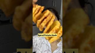 🤪😅Spiral Potato Hack @VNaina-25493W #youtubeshorts #food #new #recipe #cooking #spiralpotato